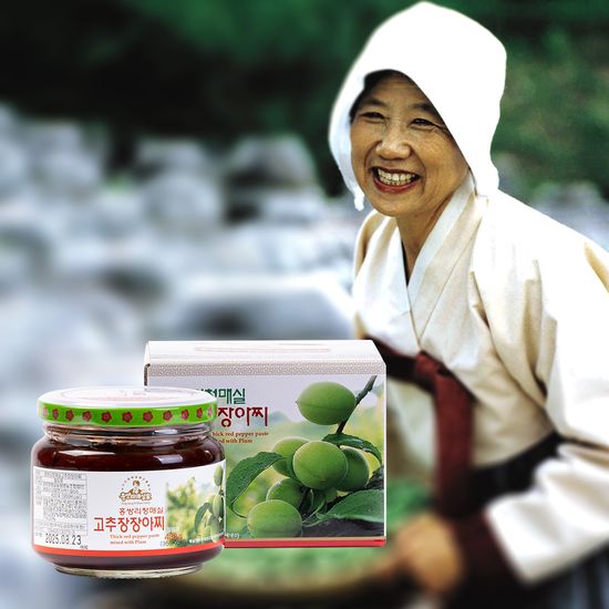 홍쌍리 청매실농원 고추장장아찌 430g x 2개
