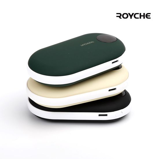 [겨울특가] 로이체 손난로 보조배터리+파우치 3color