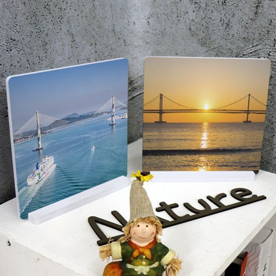 fh405-스탠드액자2P_부산광안대교낮과밤