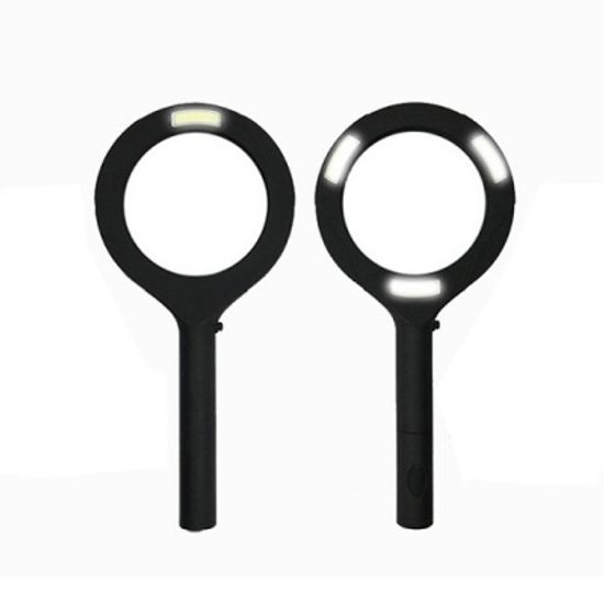 신박한 LED 돋보기 손잡이형 돋보기  