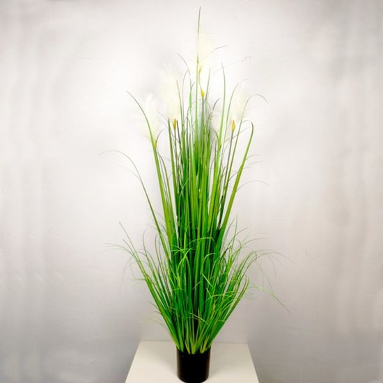 팜파스그라스 갈대 조화(화이트)(150cm) 인조갈대
