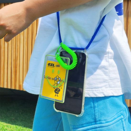 비팬시 헬로스마일 투명아크릴 카드케이스 