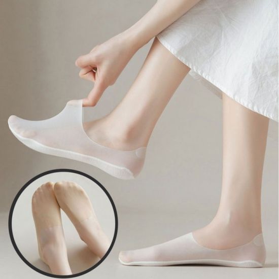 여름덧신 아이스실크 투명 쿨덧신 1켤레