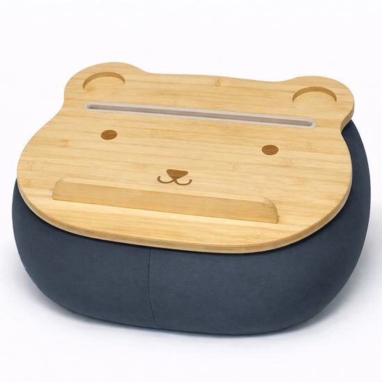 힐링베어 쿠션테이블 프리미엄 3세대 차콜