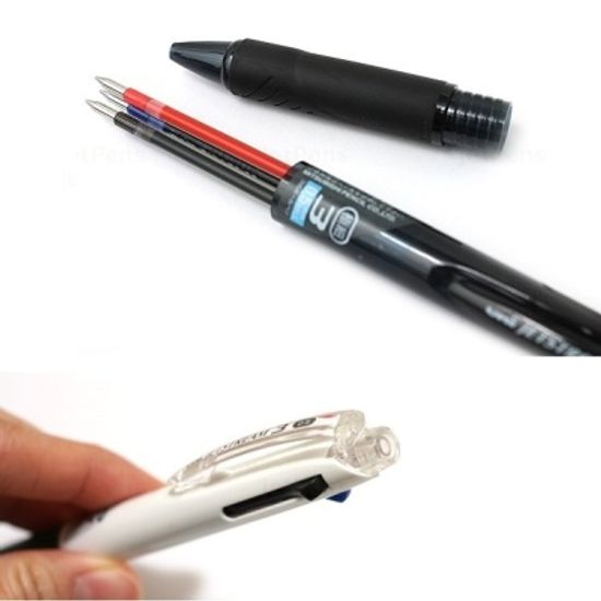0.5mm 3색 유성볼펜-미쓰비시 유니 제트스트림 멀티펜 3C SXE3-400-05