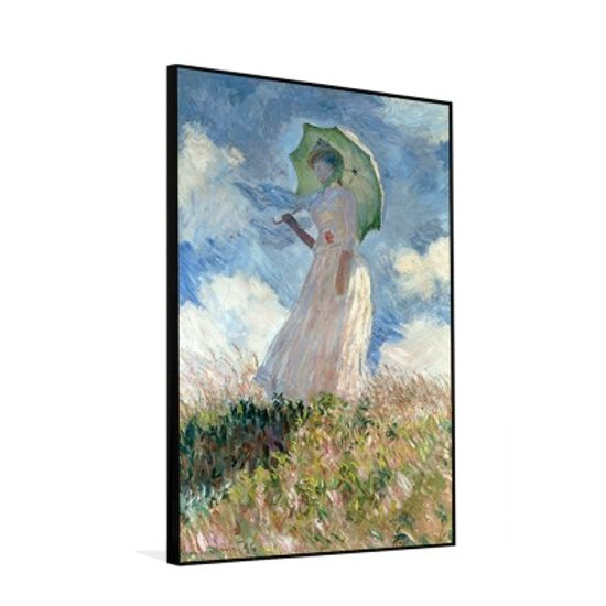 [THE BELLA] 모네 - 왼쪽을 바라보는 양산을 든 여인