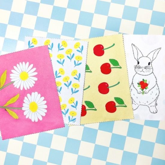 안경닦이 4종 (휴대용 안경 클리너)