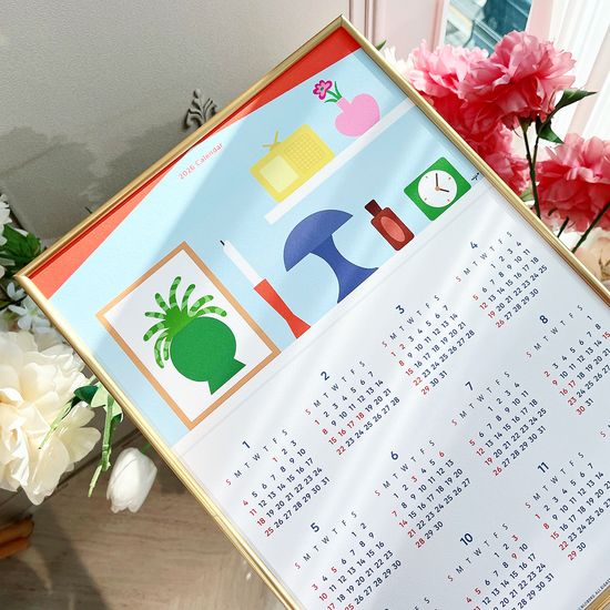2026 My Home A3 포스터 연력/달력 (calendar)