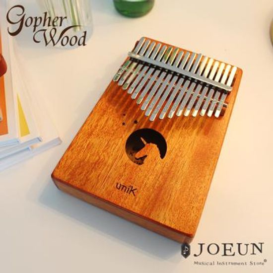 [고퍼우드] 유니크 칼림바 UNIK-3 마호가니 17키