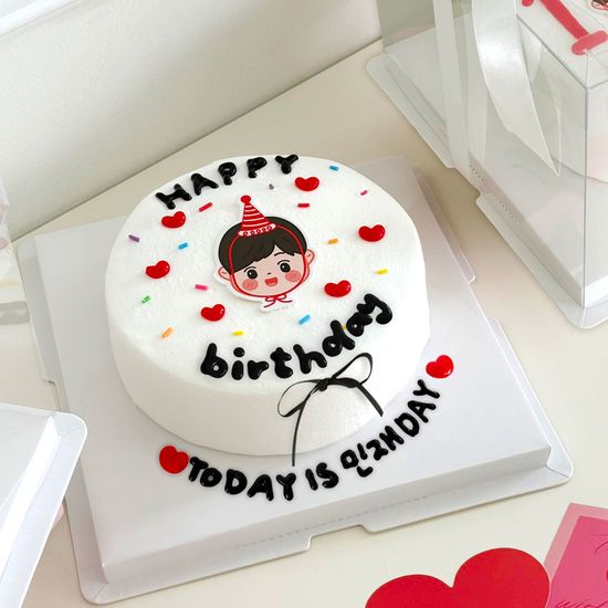 디유 수제 레터링 케이크 만들기 생일 케익 제작 1호