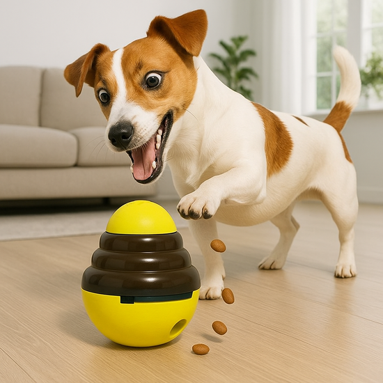 레토 움직이는 오뚝이 스낵볼 강아지 노즈워크 장난감