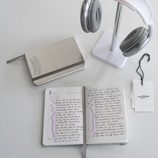 루카랩 스크랩 더 모먼트 플레인 포켓 노트