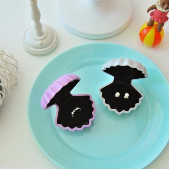 조개 쉘 반지 케이스(2컬러)