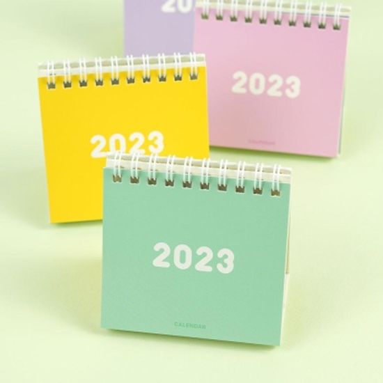 핑크풋 미니탁상달력_2023
