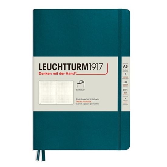 로이텀 소프트커버 미디엄(A5) 노트 퍼시픽 그린