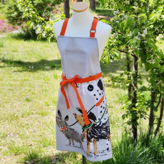 도그데이스 강아지 면 앞치마