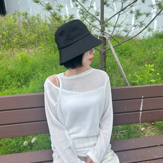 여성 벙거지 모자 챙넓은 버킷햇 보닛햇 여름 햇빛