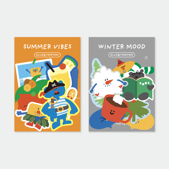 ELLO & YAMYAM 스티커 세트