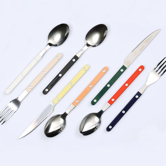 티니블랑 레브 컬러 핸들 스텐 커트러리 티스푼 택1