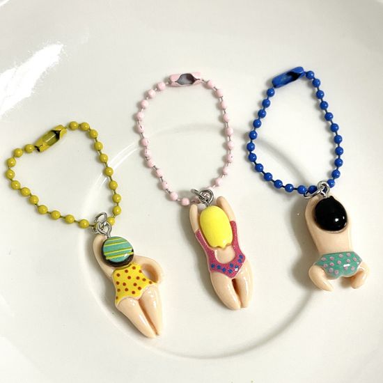 수영 가방 물놀이 키링 참 만들기 부자재 악세사리 