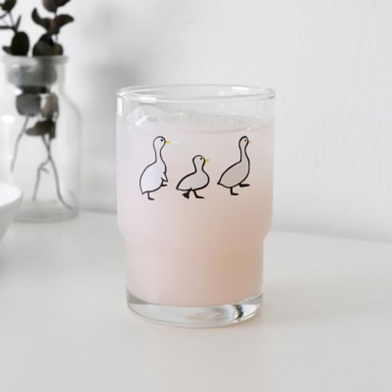 ANF 유리컵 - 곰과 오리