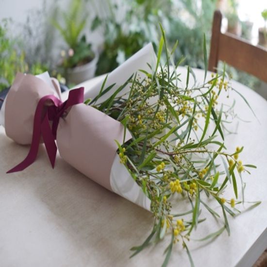 미모사 수입생화 꽃선물 인테리어