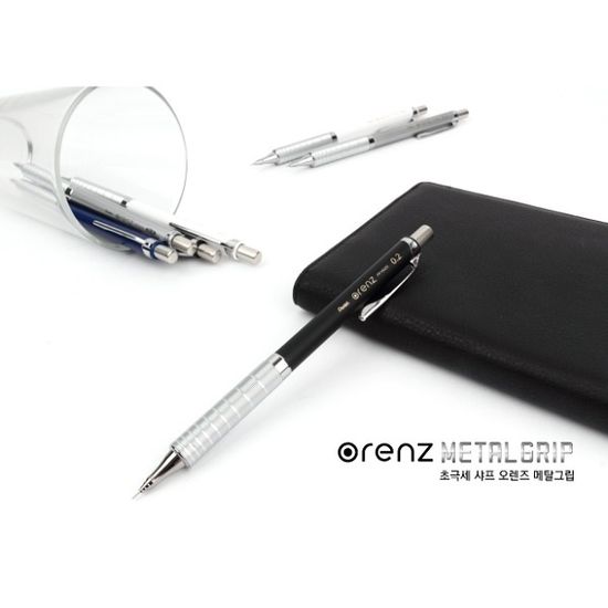 펜텔 0.3mm 샤프펜슬 오렌즈 프리미엄 모델-메탈그립