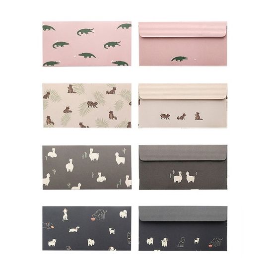 디자인 애니멀 용돈봉투(40개) 현금 명절 편지봉투 