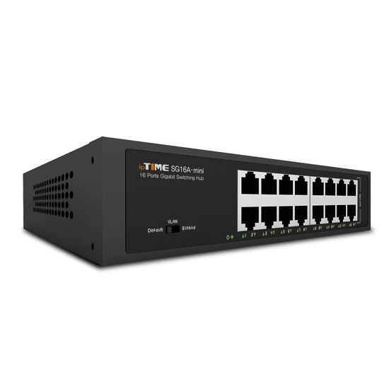 (아이피타임) ipTIME SG16A-mini 16포트 스위칭허브