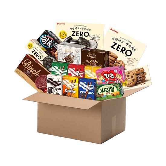 [롯데제과X교보문고] 초코시리즈 16종 선물세트