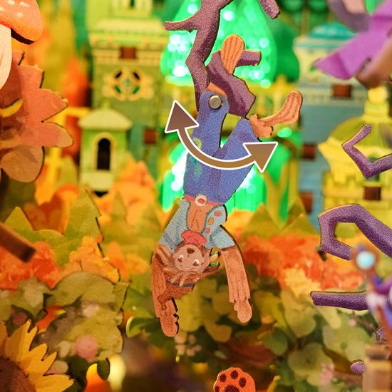 핸즈크라프트 DIY 미니어처 북엔드 북눅 도로시의여정