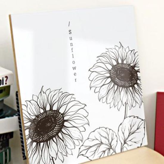 cm711-아크릴액자_해바라기일러스트