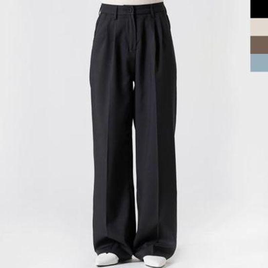 HSSG SL-8 여자핀턱와이드팬츠