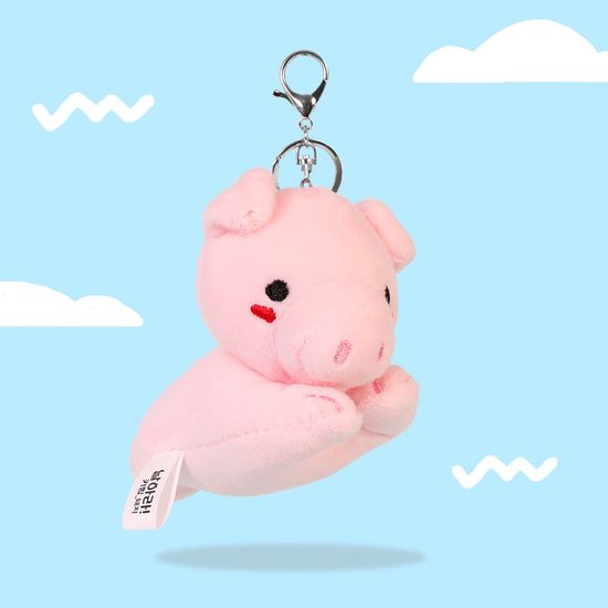 날아라! 키링 돼지 가방고리 키링 10cm