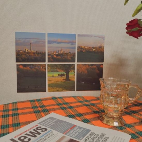 에든버러 석양 감성 엽서세트