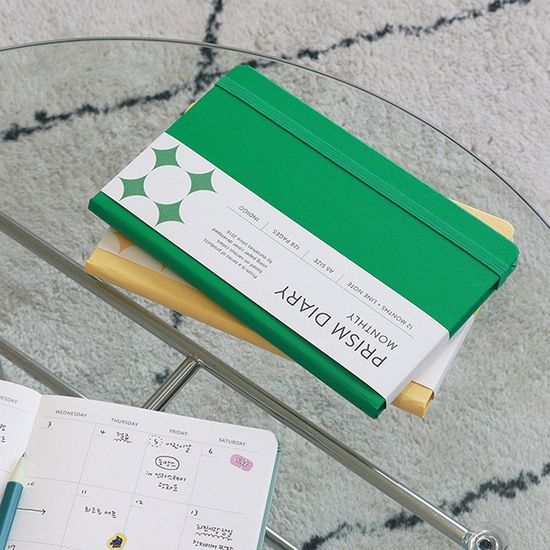 (만년형) 프리즘 A5 먼슬리 다이어리 (25절,월간)