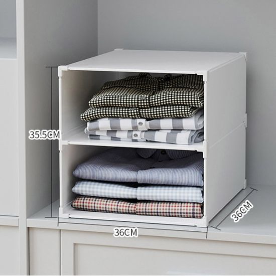 심플 PP 옷정리 트레이 5size