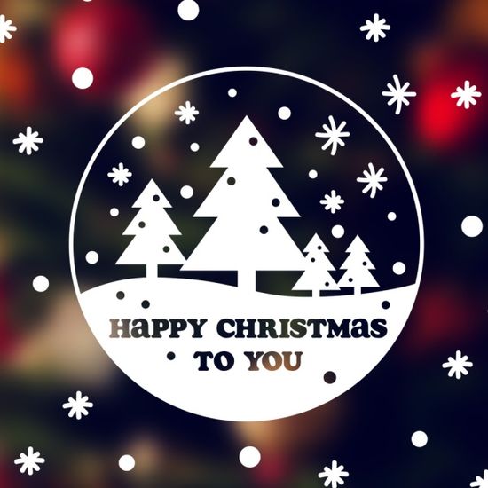 크리스마스 시트지 해피트리 중형