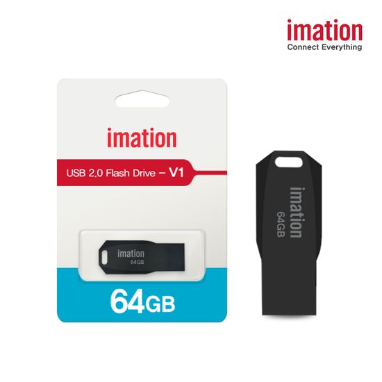 이메이션 USB 64기가 블랙 일체형 유에스비 V1 64GB