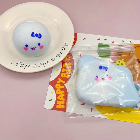 귀여운 고양이발바닥 타바 스퀴시 말랑이 주물럭 모찌