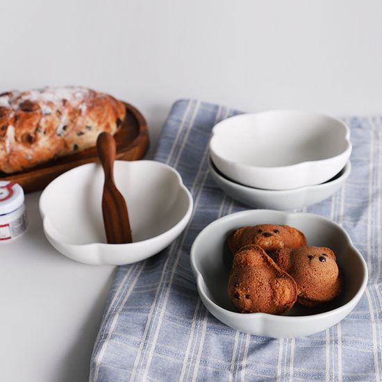 시라쿠스 네이처 무광 라면찬기 5.5인치 4p 세트 