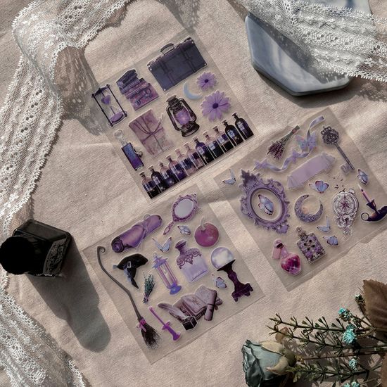 오로라레시피 콜라주 스티커