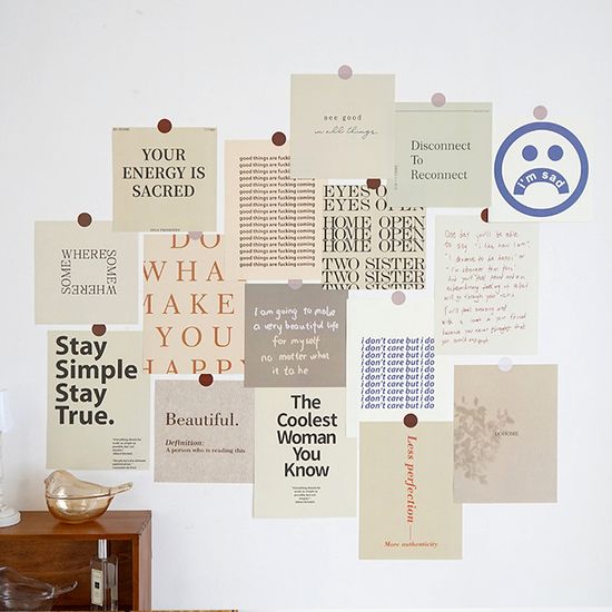 인테리어 빈티지엽서 16장 세트