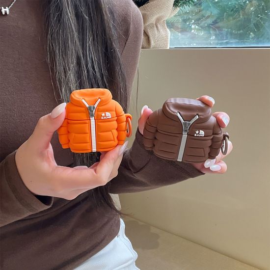 에어팟 케이스 패딩 실리콘 커버 키링 1 2 3 4 프로