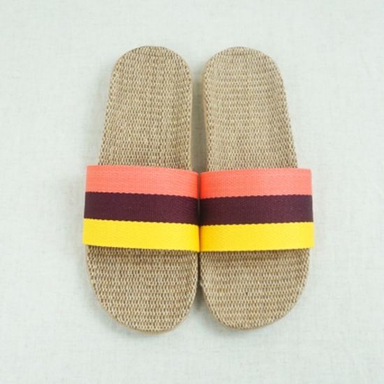 여름 왕골 라탄슬리퍼 4color