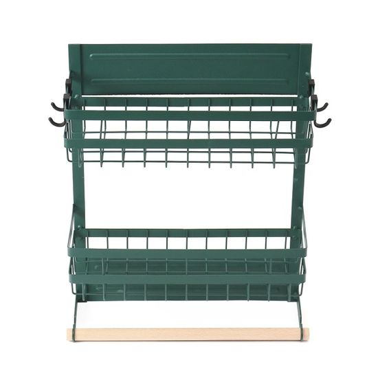 냉장고 자석 2단 수납선반(38cm) 냉장고자석거치대