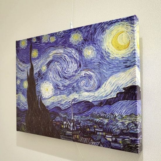 인테리어 그림 액자 별이 빛나는 밤(WEB1697)