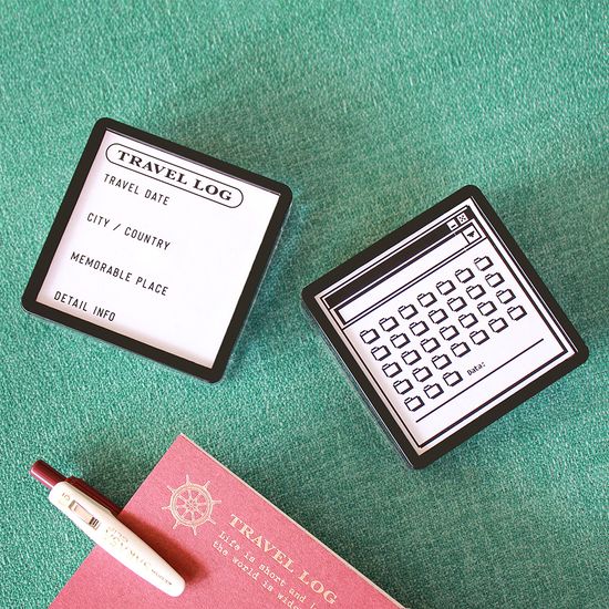 여행일정 만년도장 스케줄 자동스탬프/170-MS-0007