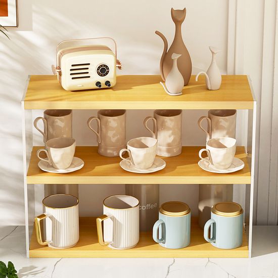 아크릴 거실 주방 수납 선반 틈새 수납장 철재 수납함