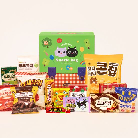 스낵24 어린이날 간식 가방 구디백 과자선물세트 14p